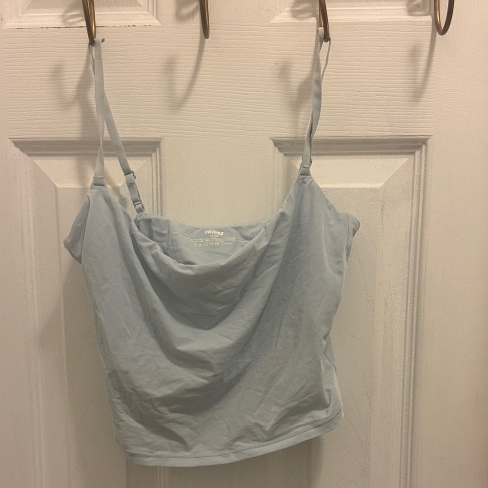 SKIMS Light Blue Women's Tank Top